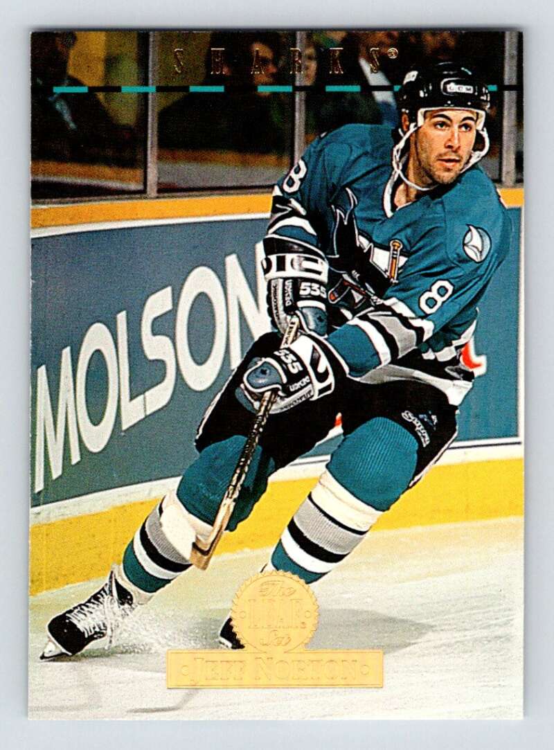 1994-95 Leaf #98 Jeff Norton  San Jose Sharks  Image 1