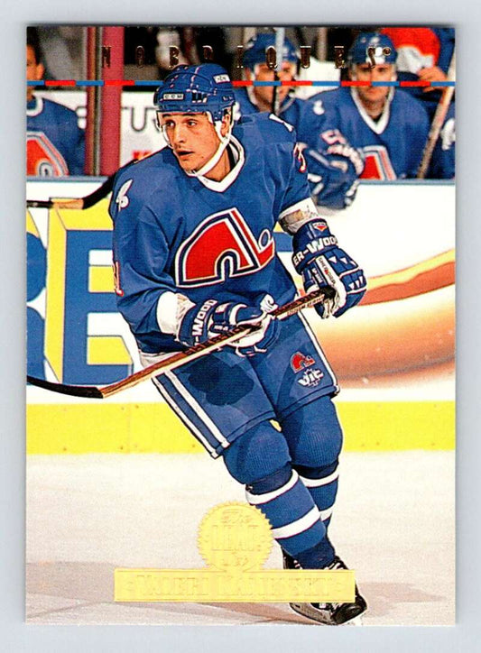 1994-95 Leaf #117 Valeri Kamensky  Quebec Nordiques  Image 1