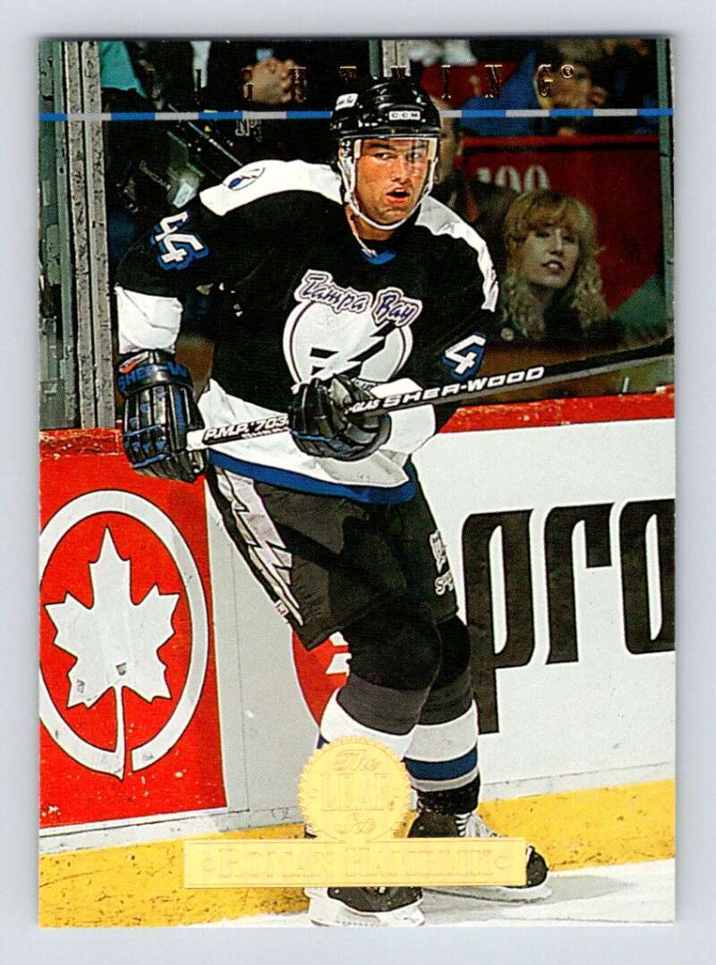 1994-95 Leaf #132 Roman Hamrlik  Tampa Bay Lightning  Image 1