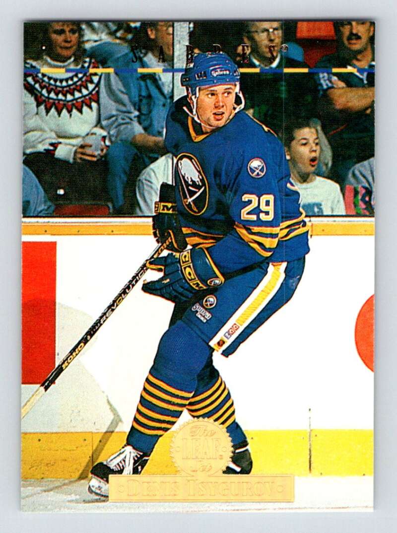 1994-95 Leaf #161 Denis Tsygurov  RC Rookie Buffalo Sabres  Image 1