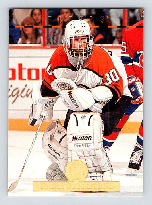 1994-95 Leaf #184 Tommy Soderstrom  Philadelphia Flyers  Image 1
