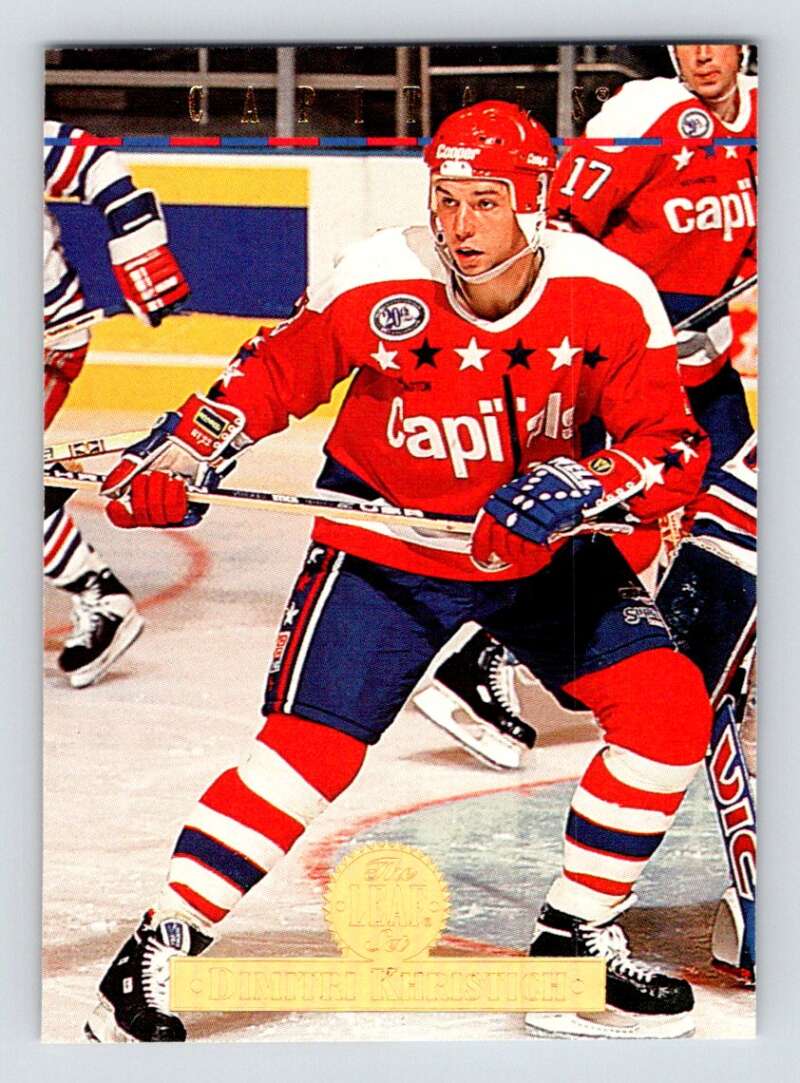 1994-95 Leaf #190 Dimitri Khristich  Washington Capitals  Image 1