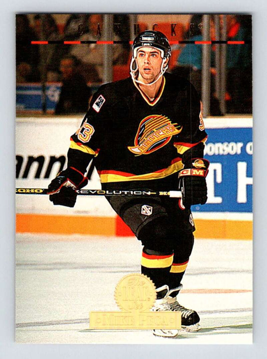 1994-95 Leaf #193 Mike Peca  Vancouver Canucks  Image 1