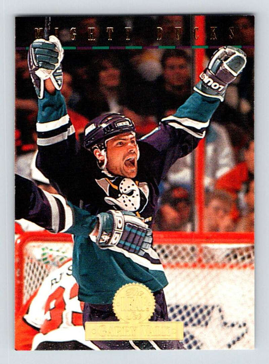 1994-95 Leaf #206 Garry Valk  Anaheim Ducks  Image 1