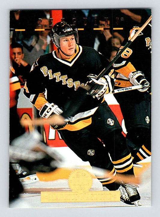 1994-95 Leaf #211 Markus Naslund  Pittsburgh Penguins  Image 1