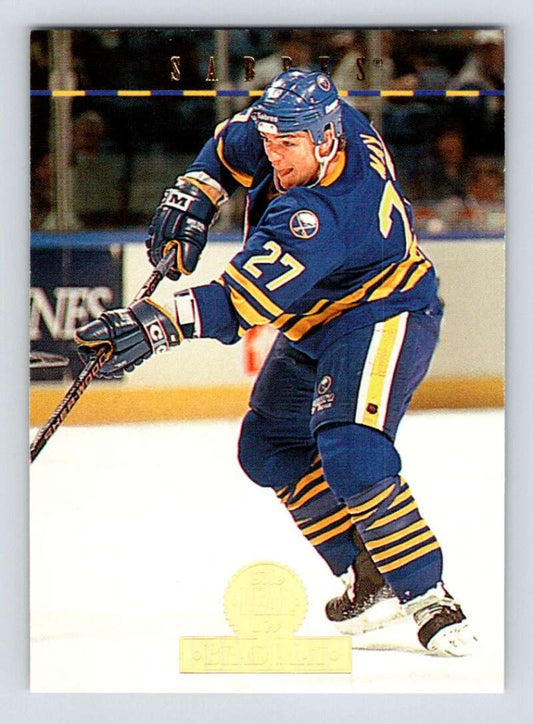 1994-95 Leaf #215 Brad May  Buffalo Sabres  Image 1