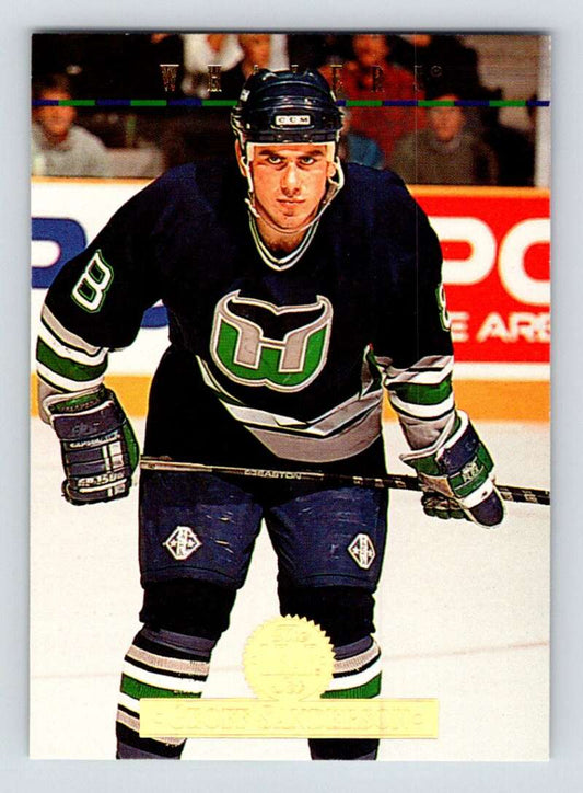 1994-95 Leaf #219 Geoff Sanderson  Hartford Whalers  Image 1