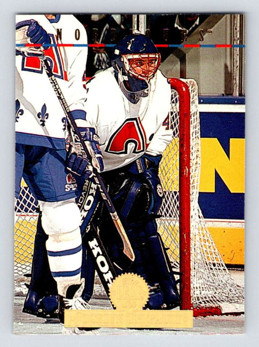 1994-95 Leaf #231 Jocelyn Thibault  Quebec Nordiques  Image 1