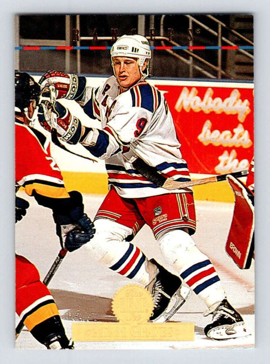 1994-95 Leaf #255 Adam Graves  New York Rangers  Image 1
