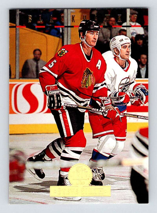 1994-95 Leaf #257 Steve Smith  Chicago Blackhawks  Image 1