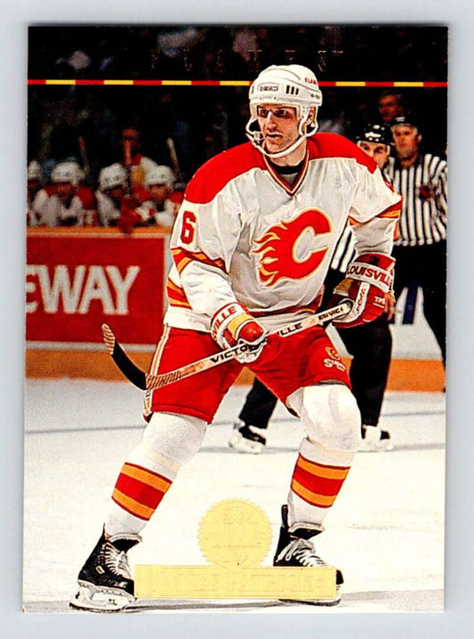 1994-95 Leaf #271 James Patrick  Calgary Flames  Image 1