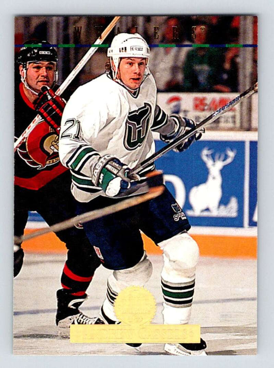 1994-95 Leaf #276 Andrew Cassels  Hartford Whalers  Image 1