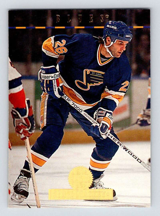 1994-95 Leaf #280 Dave Mackey  St. Louis Blues  Image 1