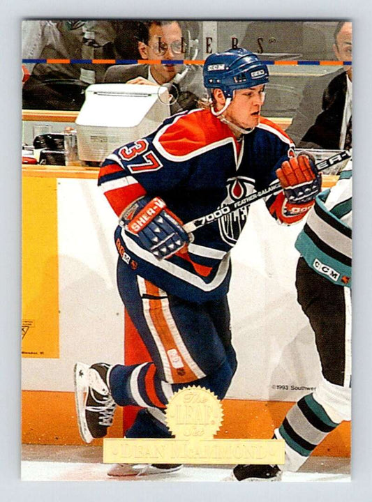1994-95 Leaf #298 Dean McAmmond  Edmonton Oilers  Image 1