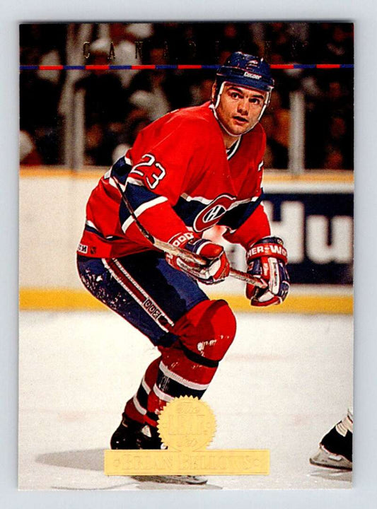 1994-95 Leaf #301 Brian Bellows  Montreal Canadiens  Image 1