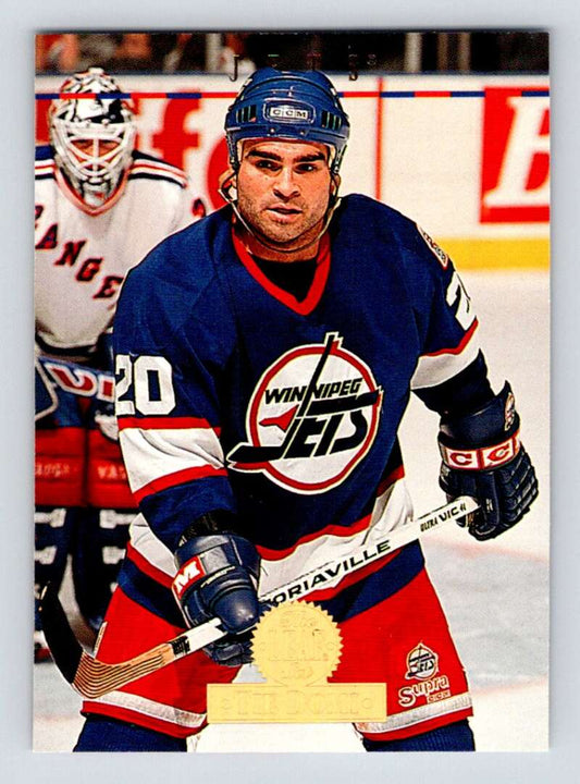 1994-95 Leaf #318 Tie Domi  Winnipeg Jets  Image 1