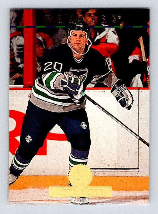 1994-95 Leaf #320 Kevin Smyth  Hartford Whalers  Image 1