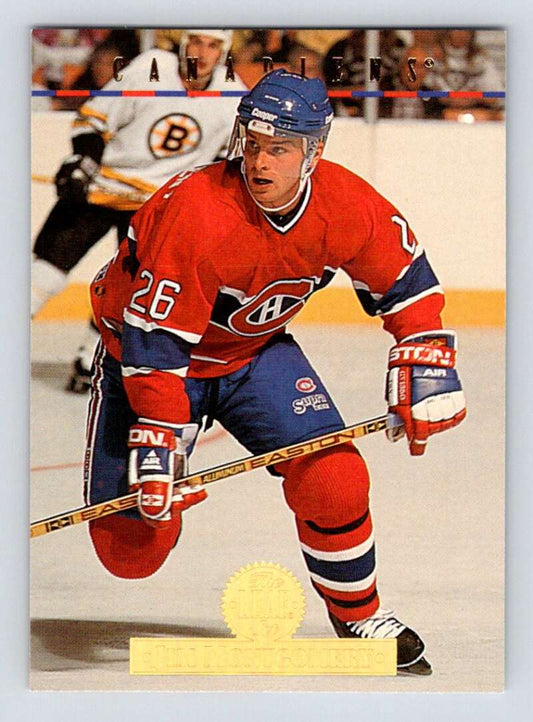 1994-95 Leaf #348 Jim Montgomery  Montreal Canadiens  Image 1