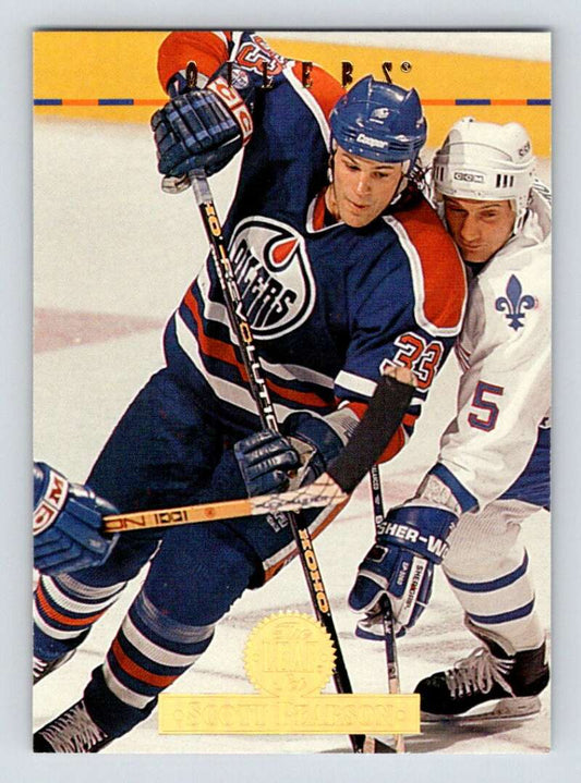 1994-95 Leaf #349 Scott Pearson  Edmonton Oilers  Image 1