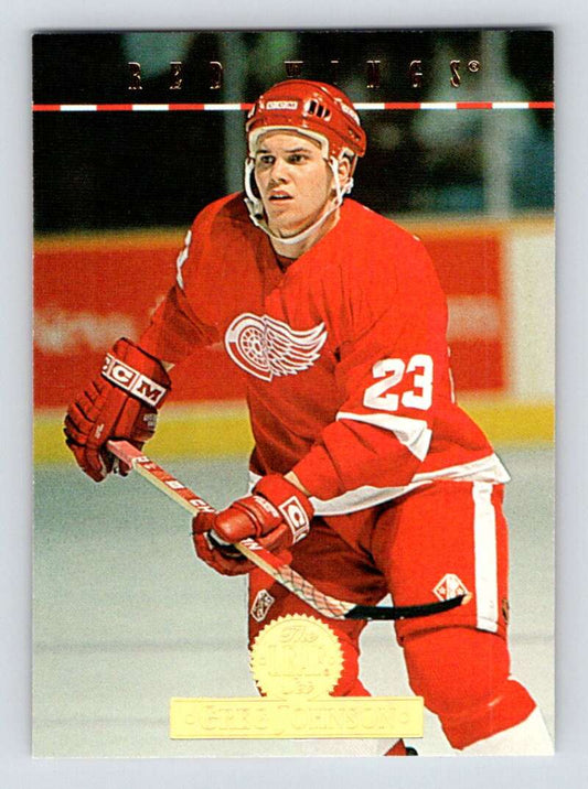 1994-95 Leaf #355 Greg Johnson  Detroit Red Wings  Image 1