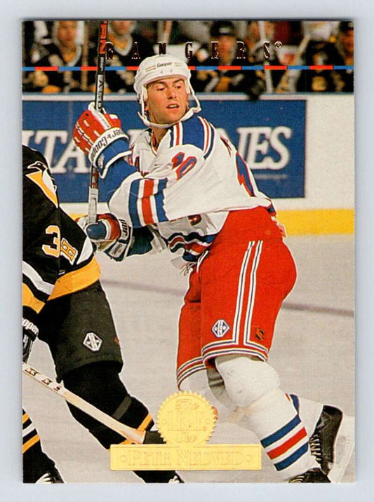 1994-95 Leaf #360 Petr Nedved  New York Rangers  Image 1