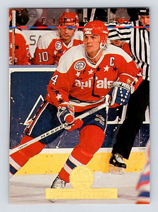 1994-95 Leaf #369 Kevin Hatcher  Washington Capitals  Image 1