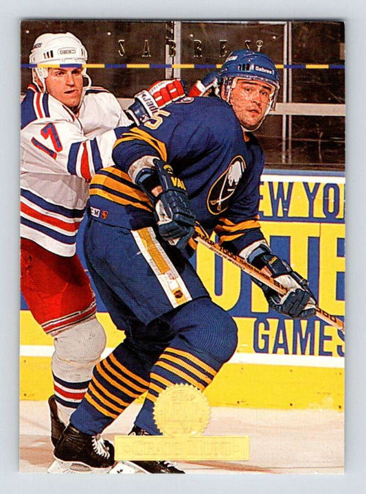 1994-95 Leaf #373 Craig Muni  Buffalo Sabres  Image 1