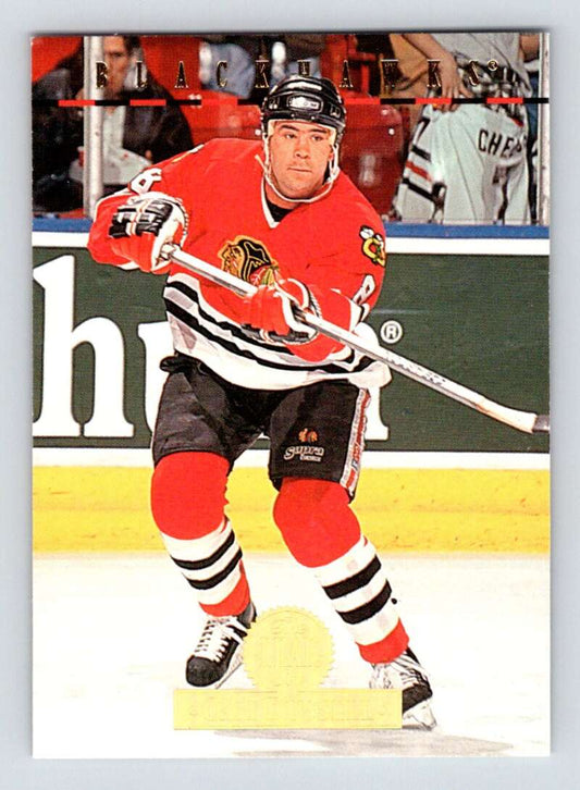 1994-95 Leaf #382 Cam Russell  Chicago Blackhawks  Image 1