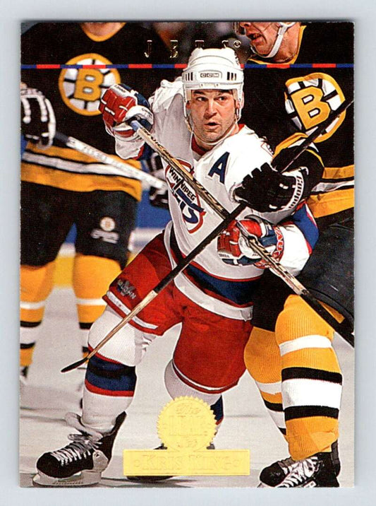 1994-95 Leaf #395 Kris King  Winnipeg Jets  Image 1