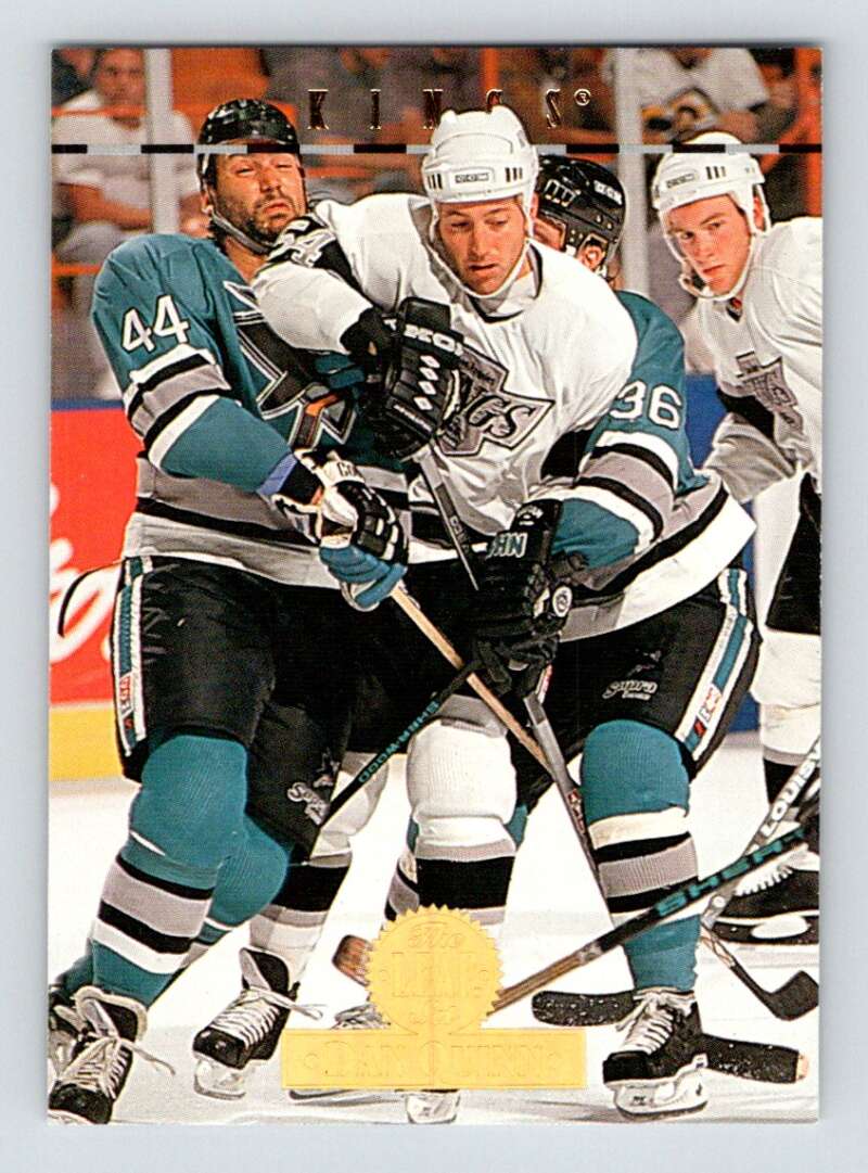 1994-95 Leaf #413 Dan Quinn  Los Angeles Kings  Image 1