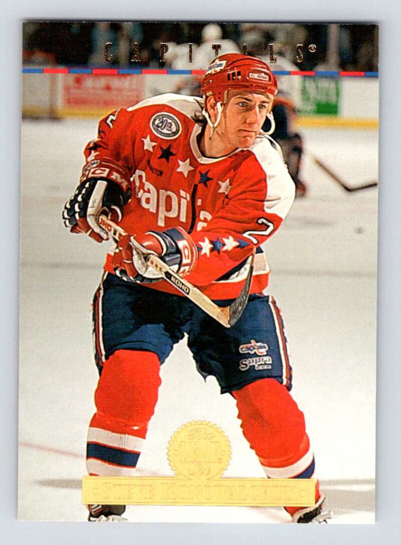 1994-95 Leaf #423 Steve Konowalchuk  Washington Capitals  Image 1