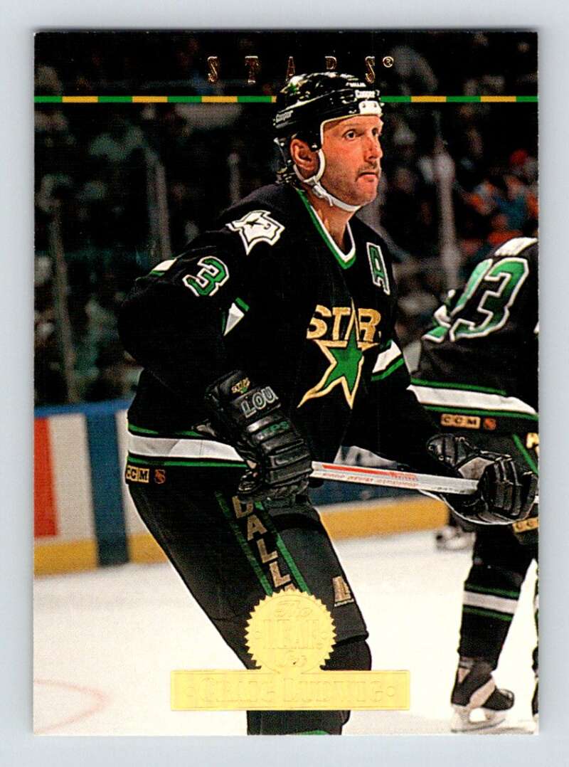 1994-95 Leaf #424 Craig Ludwig  Dallas Stars  Image 1