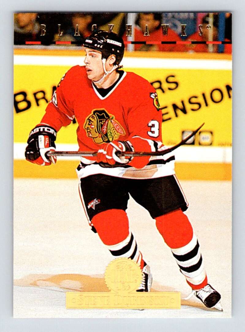 1994-95 Leaf #426 Steve Dubinsky  Chicago Blackhawks  Image 1