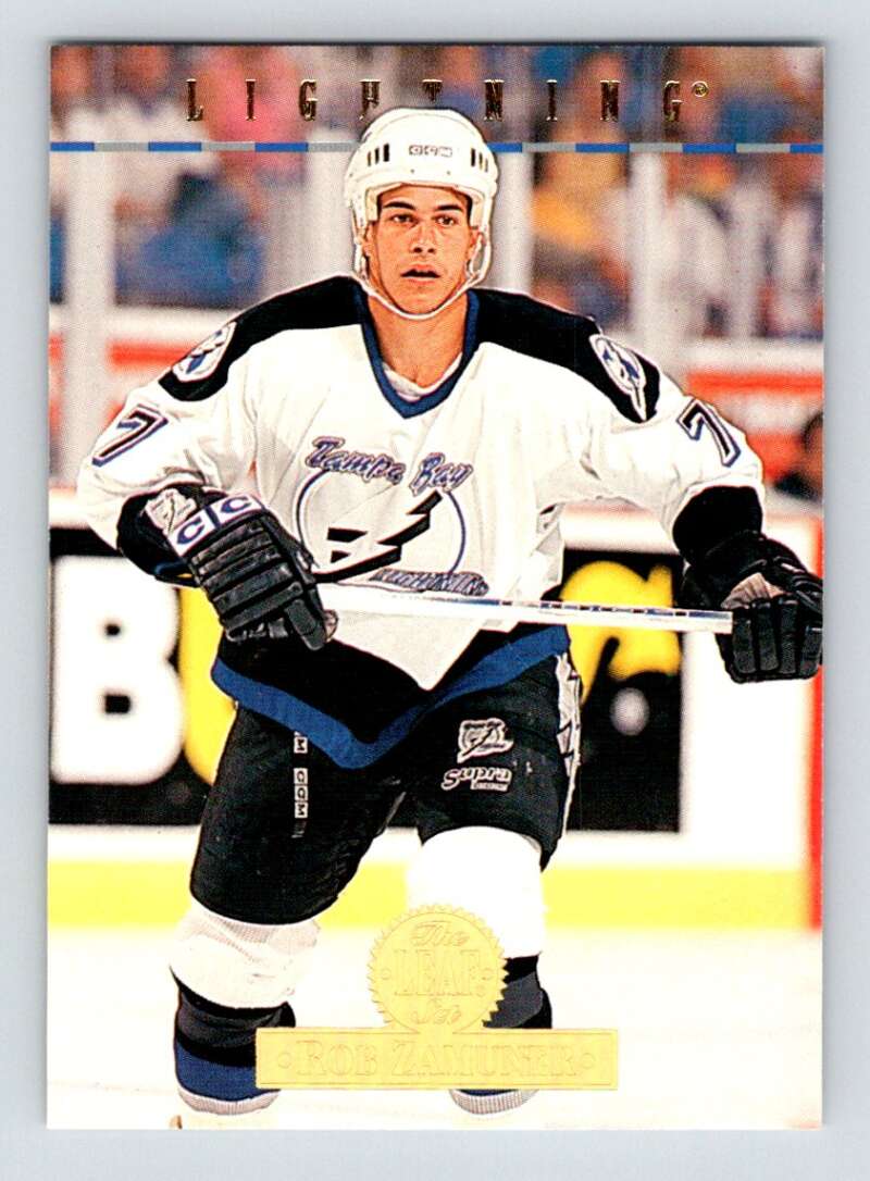 1994-95 Leaf #427 Rob Zamuner  Tampa Bay Lightning  Image 1