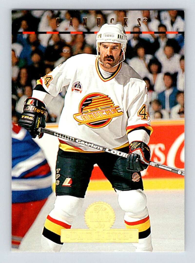 1994-95 Leaf #430 Dave Babych  Vancouver Canucks  Image 1