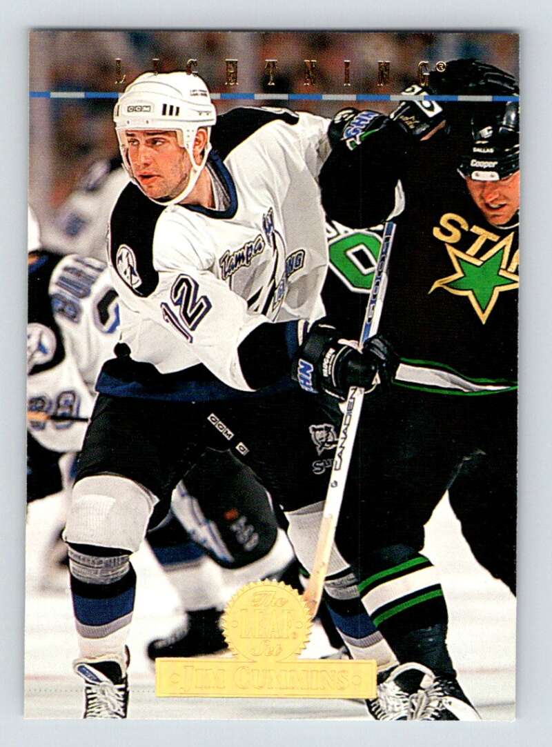 1994-95 Leaf #434 Jim Cummins  Tampa Bay Lightning  Image 1