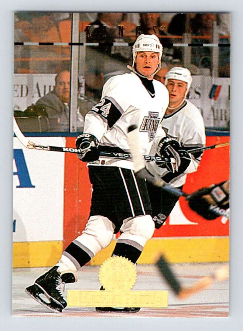 1994-95 Leaf #444 Michel Petit  Los Angeles Kings  Image 1