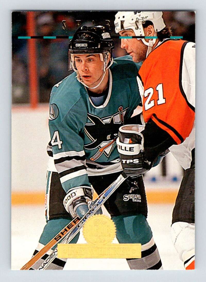 1994-95 Leaf #448 Ray Whitney  San Jose Sharks  Image 1