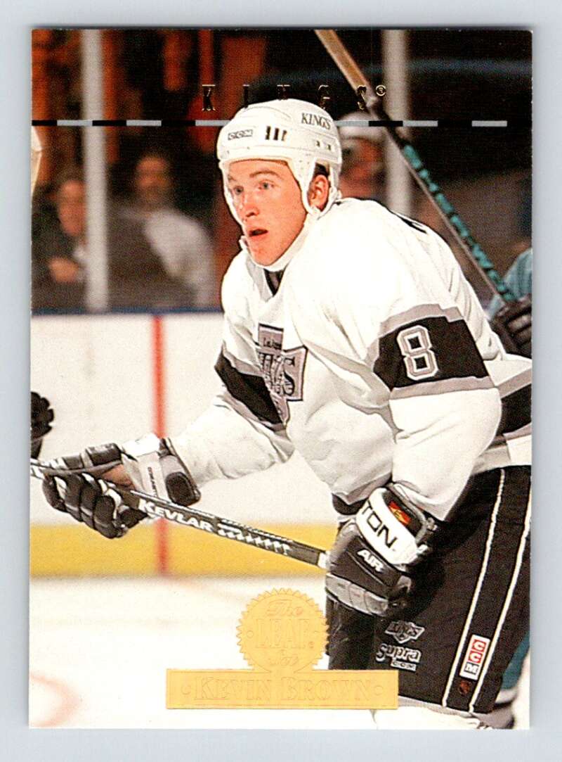 1994-95 Leaf #457 Kevin Brown  RC Rookie Los Angeles Kings  Image 1