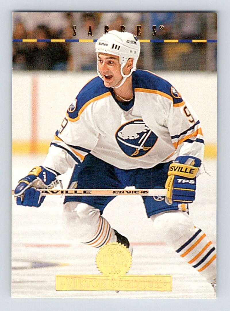 1994-95 Leaf #468 Viktor Gordiouk  Buffalo Sabres  Image 1