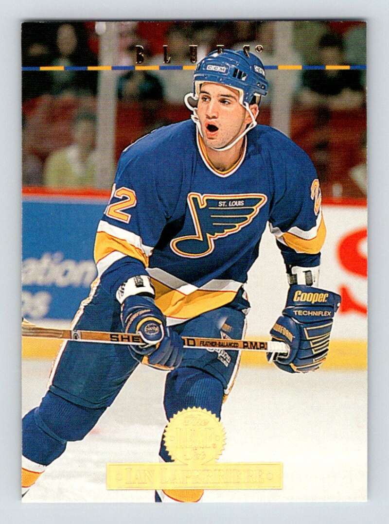 1994-95 Leaf #484 Ian Laperriere  RC Rookie St. Louis Blues  Image 1