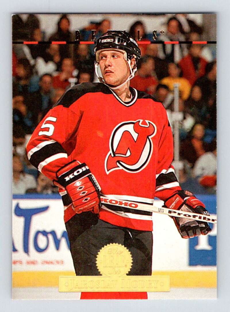 1994-95 Leaf #496 Jaroslav Modry  New Jersey Devils  Image 1