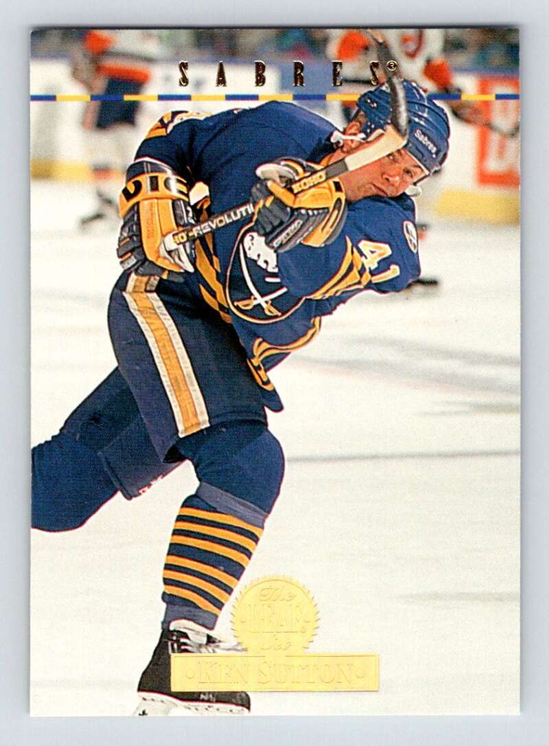 1994-95 Leaf #498 Ken Sutton  Buffalo Sabres  Image 1