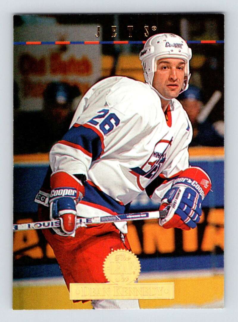 1994-95 Leaf #500 Dean Kennedy  Winnipeg Jets  Image 1