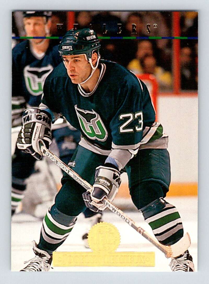 1994-95 Leaf #502 Jocelyn Lemieux  Hartford Whalers  Image 1