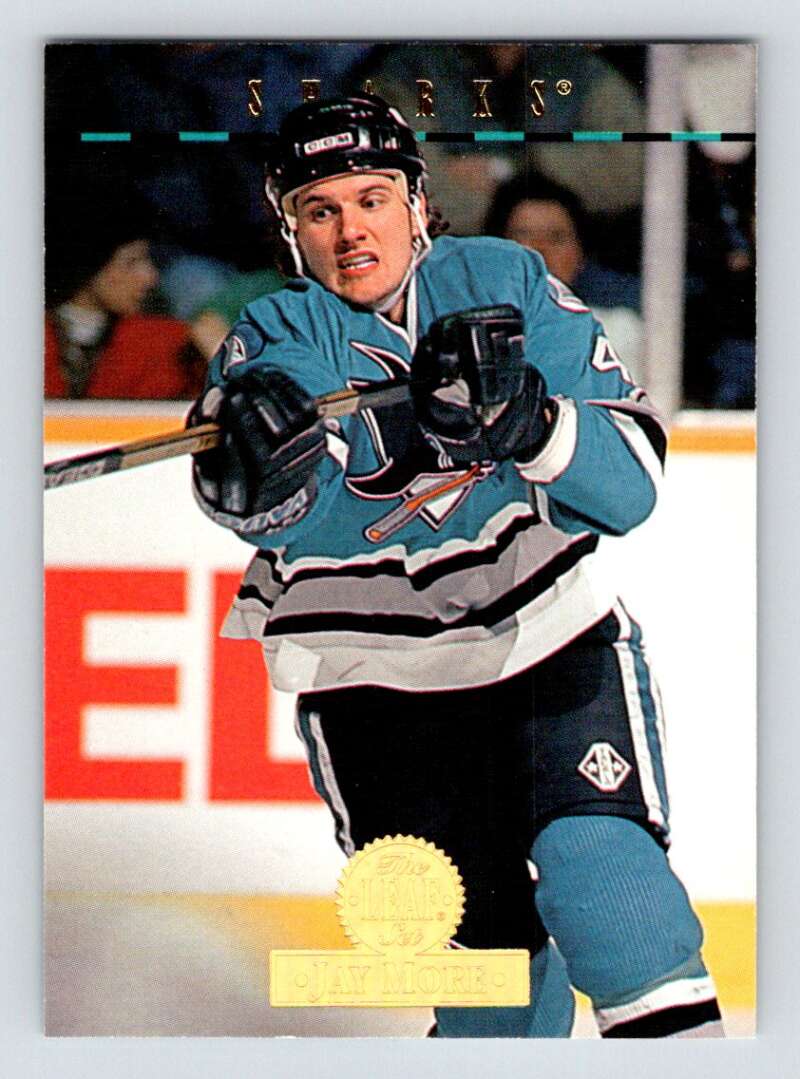 1994-95 Leaf #509 Jay More  San Jose Sharks  Image 1