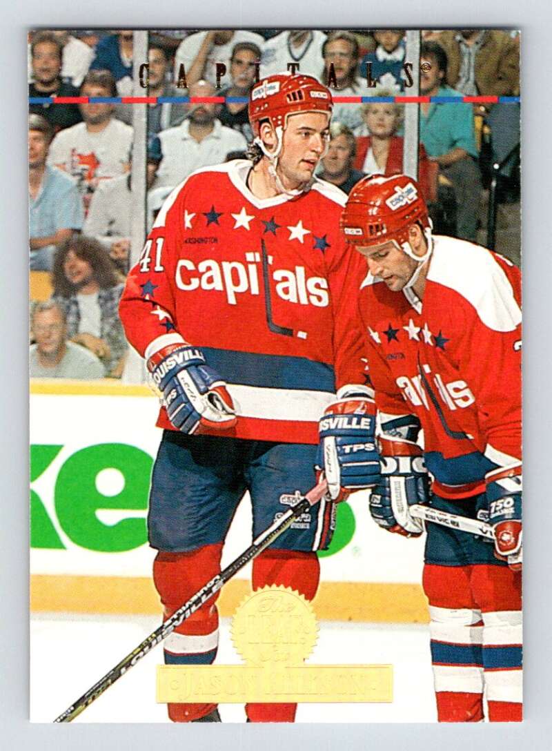 1994-95 Leaf #511 Jason Allison  Washington Capitals  Image 1