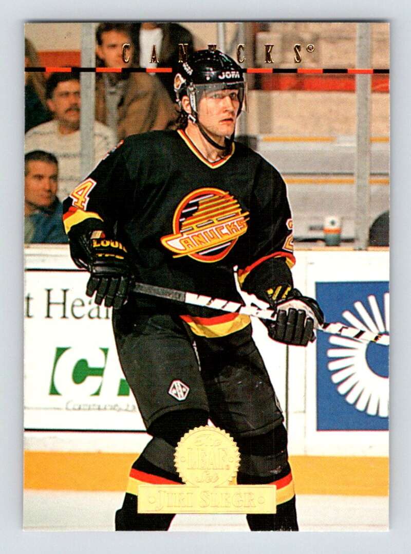 1994-95 Leaf #520 Jiri Slegr  Vancouver Canucks  Image 1