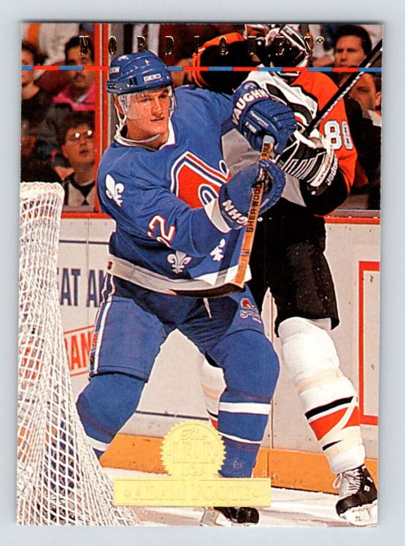 1994-95 Leaf #529 Adam Foote  Quebec Nordiques  Image 1