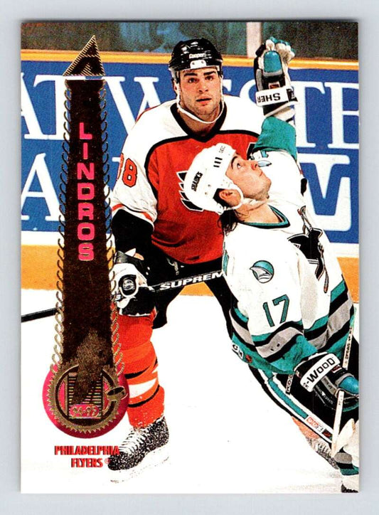1994-95 Pinnacle #1 Eric Lindros  Philadelphia Flyers  Image 1